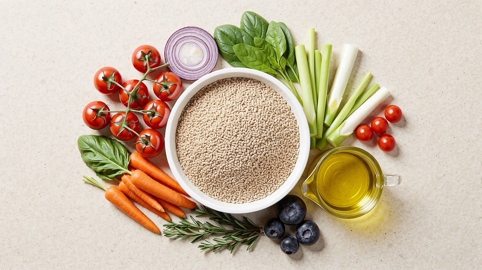 Ingredientes naturales y frescos